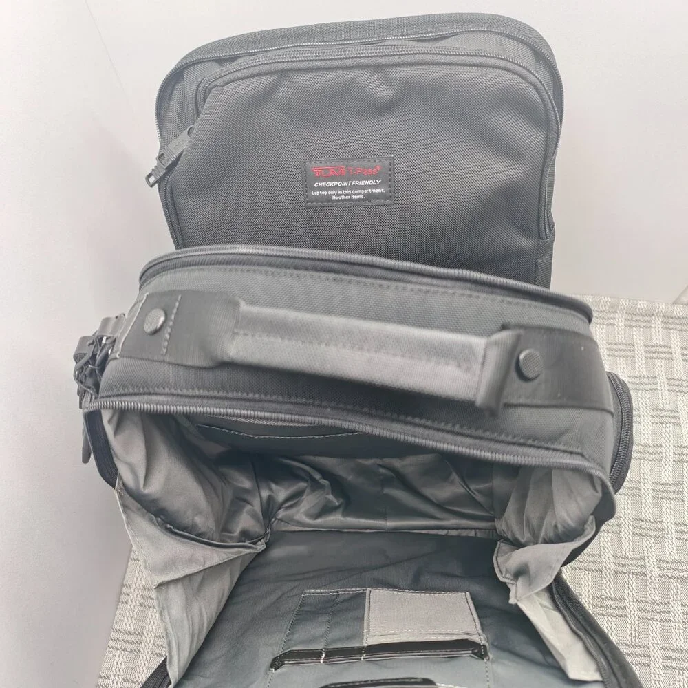 NWT Tumi Alpha 3 Ballistic Nylon Large Backpack